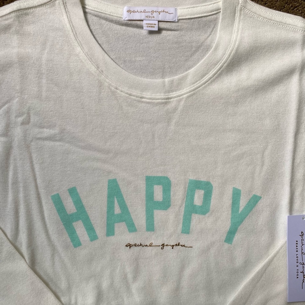Spiritual Gangster HAPPY Sweater - Picture 4 of 9